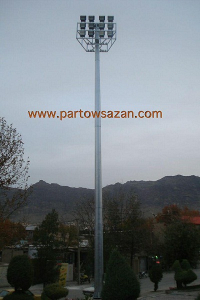 خرید دکل برج روشنایی 30 متری 3 برج روشنایی