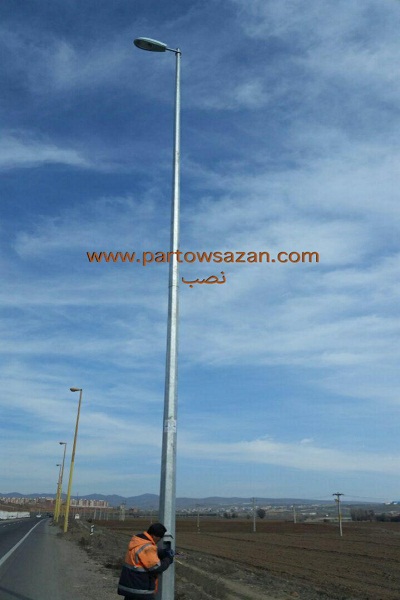 سیستم روشنایی دکل خیابانی 4 دکل خیابانی